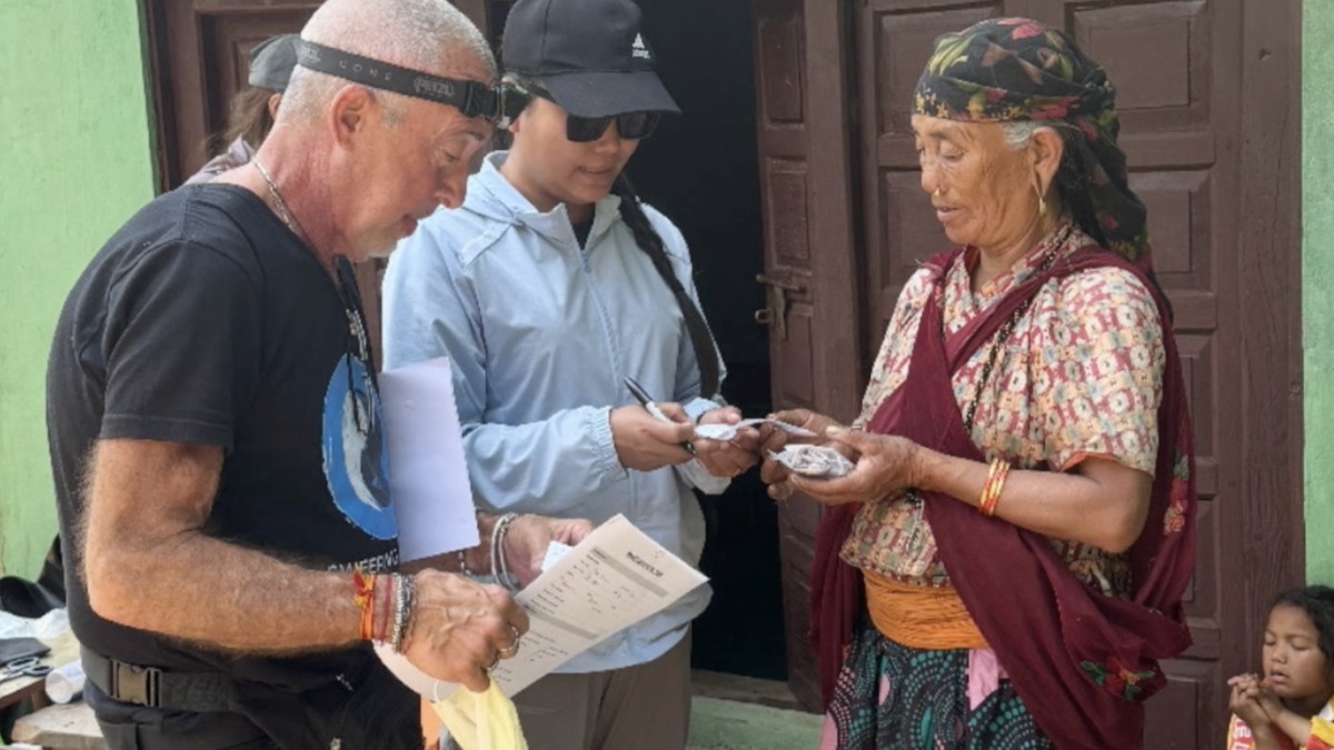 Sweeping Change providing medical assistance in Nepal
