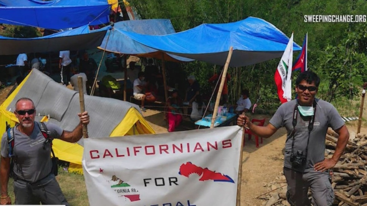 Californians for Nepal relief work featured by FOX 5 and KUSI